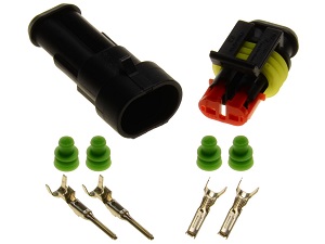 2 PIN 1.5 SuperSeal csatlakozókészlet