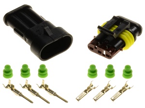 3 PIN 1.5 SuperSeal csatlakozókészlet