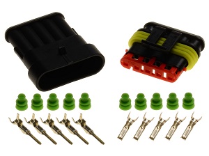5 PIN PIN 1.5 Superseal csatlakozókészlet