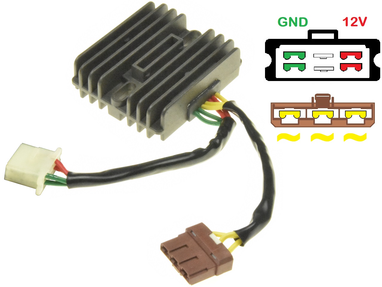 CARR9714-RSV-SL-MOSFET feszültségszabályozó egyenirányító Aprilia RSV 1000 SL1000 FALCO (AP8124267, SH541G-12)