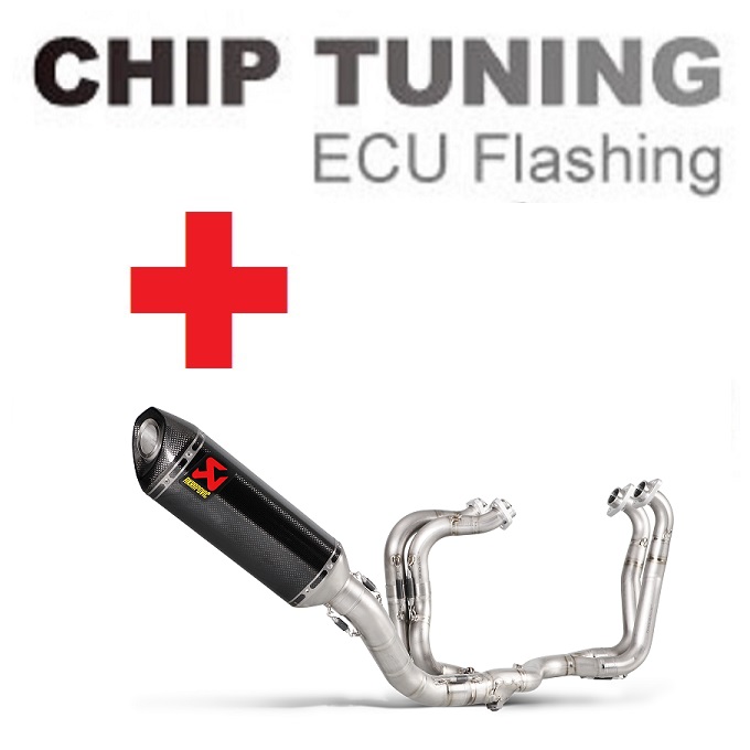 Aprilia RSV4 / Tuono V4 2015-2020 nagyteljesítményű ECU Flash Tuning + Akra S-A10E8-RC (3. szakasz)