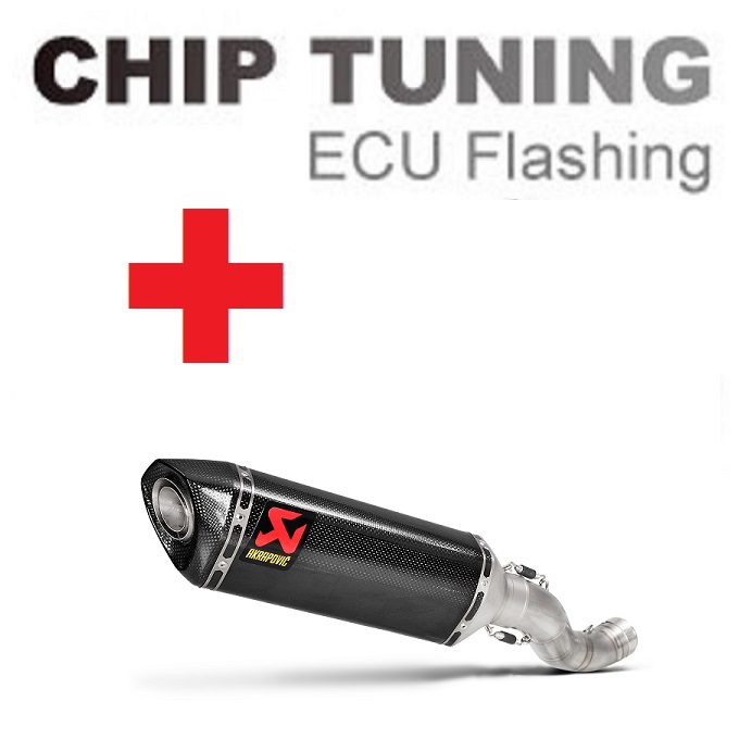 Aprilia RSV4 2015 2016 nagyteljesítményű ECU Flash Tuning + Akrapovic S-A10SO8-RC (3. szakasz)