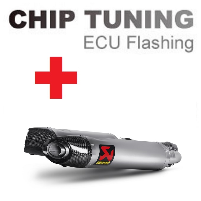 Aprilia Shiver 750 / GT 2010-2016 nagyteljesítményű ECU Flash Tuning + Akrapovic S-A7SO3-HDT (3. szakasz)