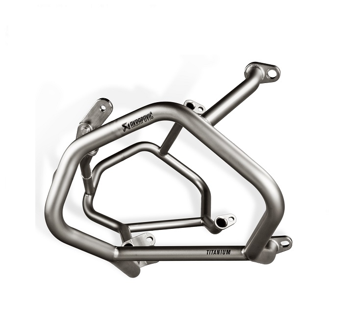 BMW R1250 GS Adventure 2019-2023 Alsó védelmi sáv szettje AKRAPOVIC CB-B12T1D (3. szakasz)