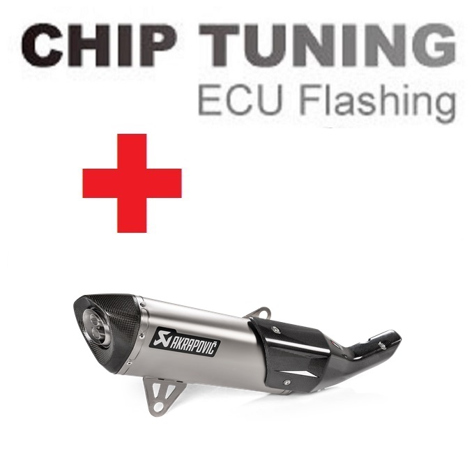 BMW C400GT / C400X 2018-2020 Nagyteljesítményű ECU Flash Tuning + Akrapovic S-B4SO2-HRT (3. szakasz)