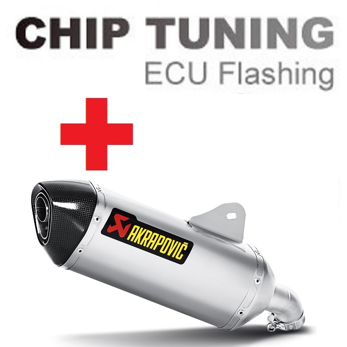 BMW C650GT 2012-2015 Nagyteljesítményű ECU Flash Tuning + Akrapovic S-B6SO1-HZSS (3. szakasz)