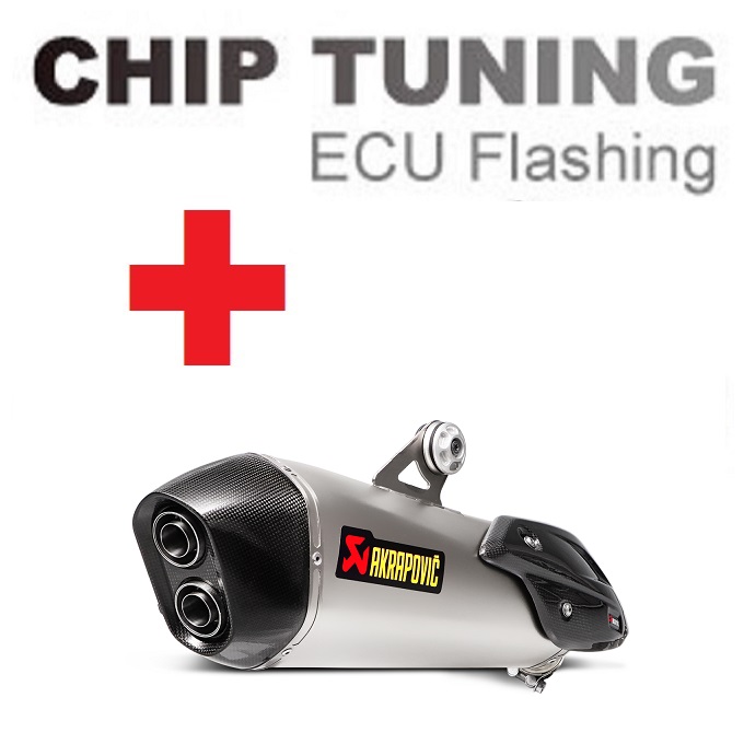 BMW C650 Sport 2016-2020 nagyteljesítményű ECU Flash Tuning + Akrapovic S-B6SO7-HZAAT (3. szakasz)