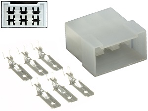 6 PIN CDI HÁZ DUGA BOSCH PORSCHE DUCATI CAGIVA LAVERDA