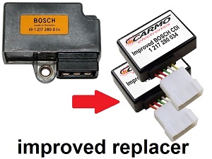 Bosch -gyújtó gyújtásmodul CDI TCI Box Ducati Cagiva Laverda 1217280034 1217280042 (2 x)