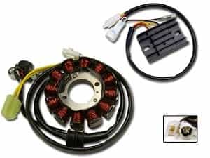 CARG1361 & CARR1361 STATOR és FENNTARTÁSI REGULTOR RECIFIER YAMAHA WR250 WR450
