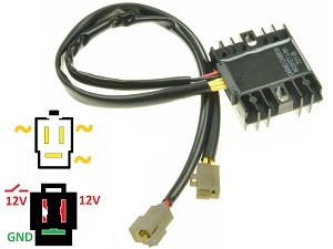 CARR104-MASH-650 X-Ride MOSFET feszültségszabályozó egyenirányító (201223TT3210055)