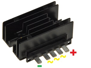 CARR131W - Suzuki DR GS GSX feszültségszabályozó egyenirányító (RS21)