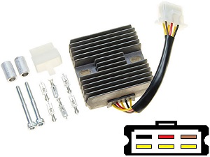 Carr151 - Kawasaki EN500 GPZ500 MOSFET feszültségszabályozó egyenirányító Sh530-12