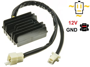 Carr201-DRZ-MOSFET SUZUKI DR-Z400 RMX250S feszültségszabályozó egyenirányító lítium-ion (H32800-08D00)