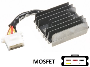 Carr204-kz-Kawasaki KZ MOSFET feszültségszabályozó egyenirányító (SH522-12, 21066-1032)