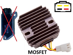 Carr421 - Yamaha 2 FASE MOSFET feszültségszabályozó egyenirányító