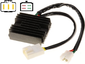 Carr434mg Moto Guzzi Vespa Piaggio MOSFET feszültségszabályozó egyenirányító