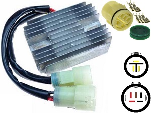 Carr441-Kawasaki ZX MOSFET feszültségszabályozó egyenirányító (SH689-12, 21066-1119)