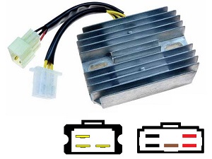 Carr461 - Kawasaki Z ZG Zn 1300 MOSFET feszültségszabályozó egyenirányító