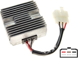 Carr541 Yamaha MOSFET feszültségszabályozó egyenirányító