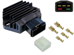 Carr581 + Contra Honda MOSFET feszültségszabályozó egyenirányító