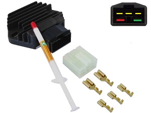 Carr581 + Contra + Paste Honda MOSFET feszültségszabályozó egyenirányító