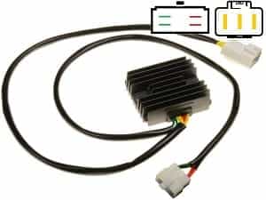 Carr691 75 cm -es ólom Honda CBR600 MOSFET feszültségszabályozóval