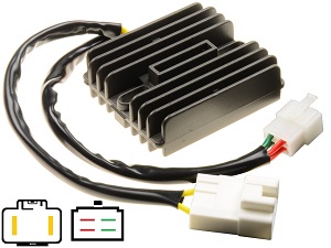 Carr694mg Moto Guzzi MOSFET feszültségszabályozó egyenirányító
