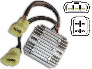 Carr694LT Suzuki LT-A500 LT-F500 MOSFET feszültségszabályozó egyenirányító