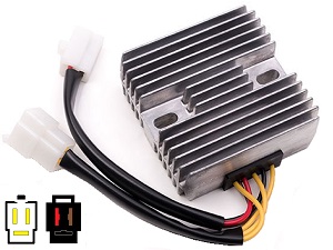Carr731 DR250 DR350 RD125 MOSFET feszültségszabályozó egyenirányító