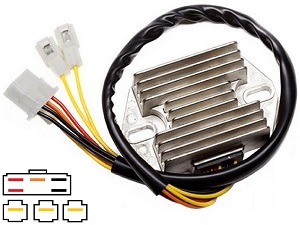 Carr751 Suzuki betolakodó MOSFET feszültségszabályozó egyenirányító