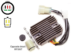 Carr821 Honda XRV750 Africa Twin RD04 MOSFET feszültségszabályozó egyenirányító