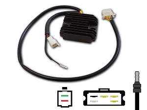 CARR871 HONDA CBR1000F Hurricane MOSFET feszültségszabályozó egyenirányító (31600-MM5-000, SH236C-12)