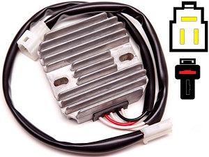 Carr961 Kawasaki KLX250 KLX300 MOSFET feszültségszabályozó egyenirányító