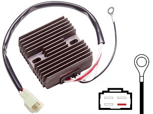 Carr981 Yamaha MOSFET feszültségszabályozó -egyenirányító