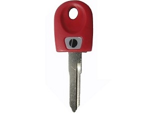 Ducati Blanco Chip Key + Ducati Chip Inside (piros)