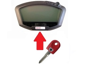 Ducati 1x Chip Key programozás →egység
