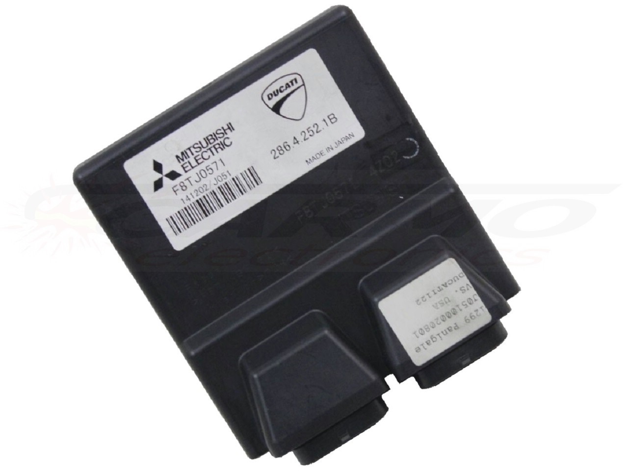 Panigal 1299 ECU ECM CDI Black Box Computer Brain Melco (F8TJ0571, F8TJ0572)