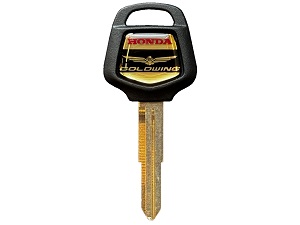 Honda GL1800 GL1800A Goldwing Blanco Hiss Key New-(35121-MCA-811, 35121MCA811)