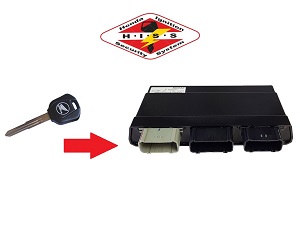 Honda 1x Chip Hiss Key Programming →egység
