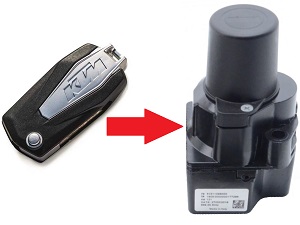 KTM 1290 FOB Keyless GO programozás