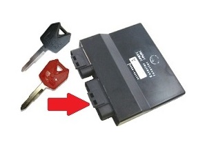 Kawasaki 2x Chip Kiss Keys Programming →egység