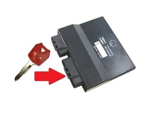Kawasaki 1x Chip Kiss Key programozás →egység