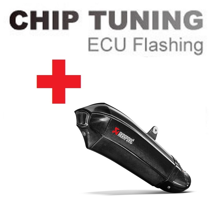 Kawasaki Ninja H2 2015-2020 nagyteljesítményű ECU Flash Tuning + Akrapovic S-K10SO15-HX2C (3. szakasz)