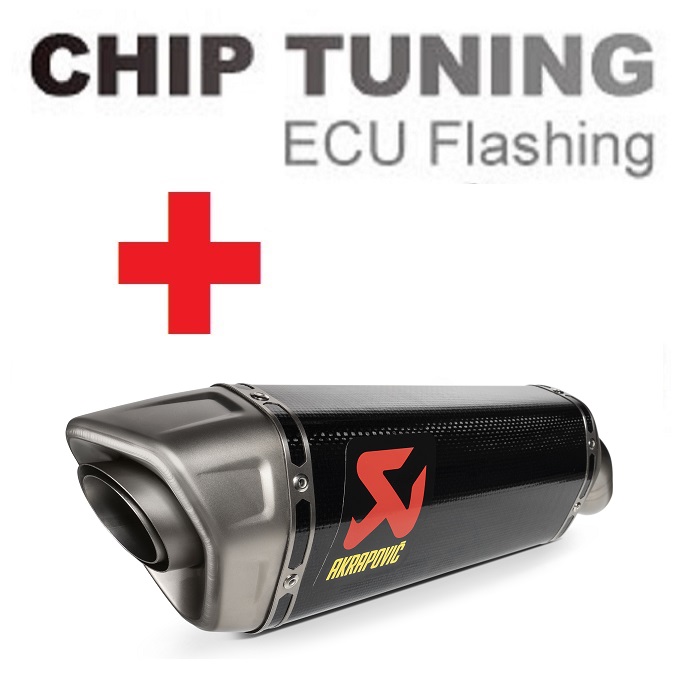 Kawasaki Ninja ZX10R / ZX10R SE / ZX10RR 2021-2023 nagyteljesítményű ECU Flash Tuning + Akrapovic S-K10SO27-HRC (3. szakasz)