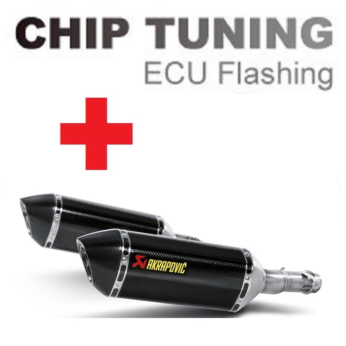 Kawasaki Z1000 / Z1000SX / Ninja 1000 2010-2013 nagyteljesítményű ECU Flash Tuning + Akrapovic S-K10SO6-HZC (3. szakasz)