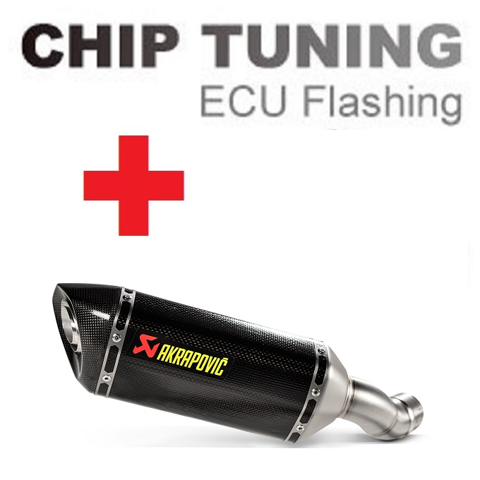Kawasaki Z900 2020-Today nagyteljesítményű ECU Flash Tuning + Akrapovic S-K9SO6-HZC (3. szakasz)