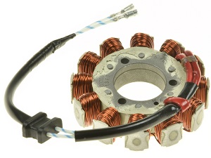Kawasaki Z650 B1 STATOR generátor visszatekerése - 2 vezetékes típus 1977-1983