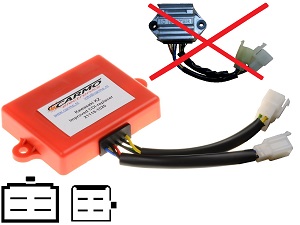 Kawasaki Z400 Z550 Z650 Z750 Z1000 gyújtógátlási modul CDI TCI BOX IC IGRITER 21119-1020