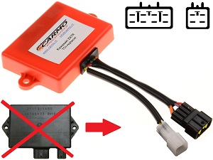 Kawasaki ZX7R ZX750 Ninja gyújtógátlási modul CDI TCI Box (21119-1460, 21119-1462)